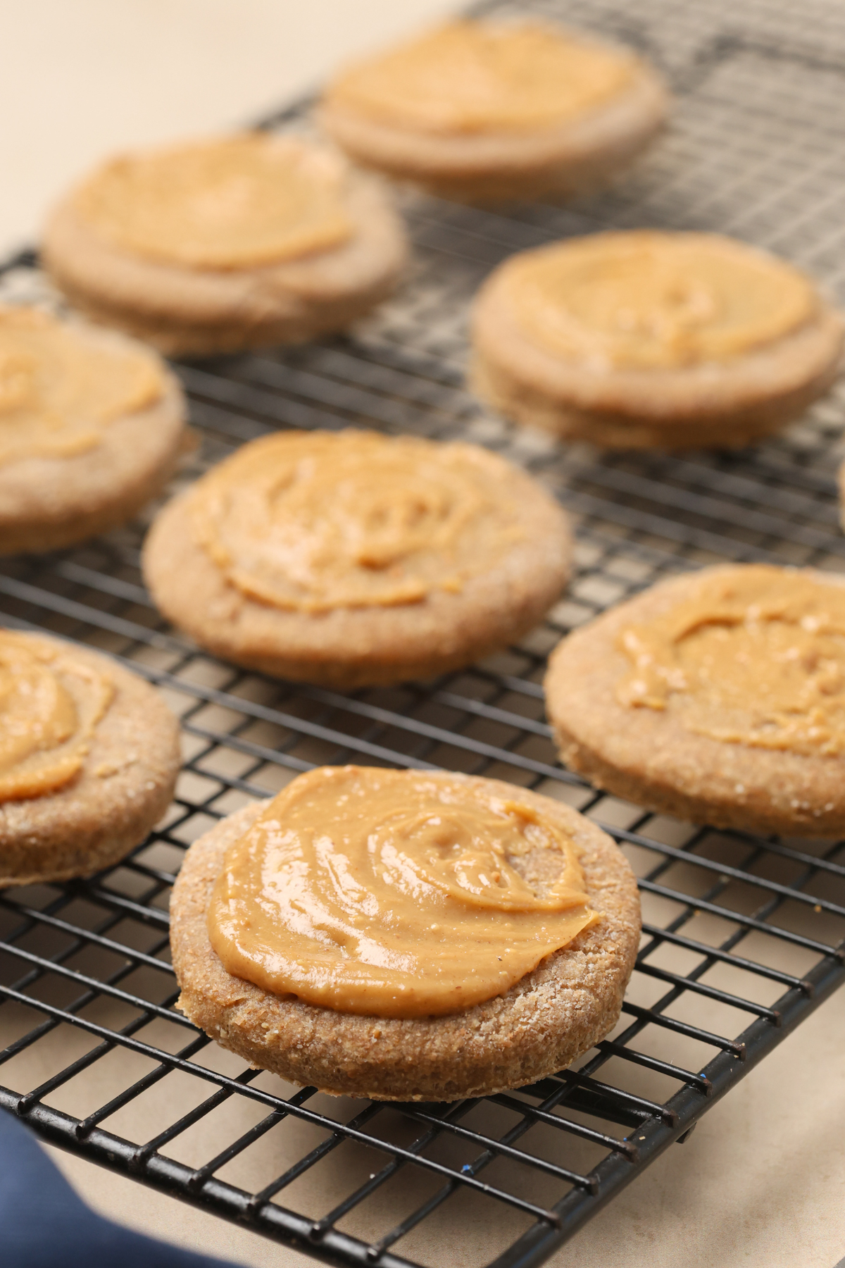 Peanut butter and honey biscuits
